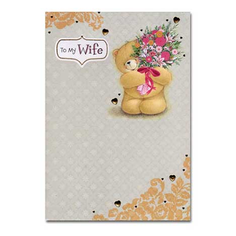 Wife Birthday Forever Friends Card